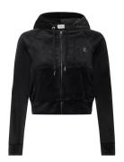 Madison Hoodie Tops Sweatshirts & Hoodies Hoodies Black Juicy Couture