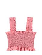 Rolfia Tops T-shirts Sleeveless Pink Molo