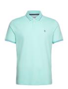 Tipped Polo Tncl Piq Tops Polos Short-sleeved Blue Original Penguin