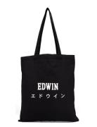 Edwin Tote Bag - Black Shopper Taske Black Edwin