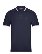 Waylen Polo M Sport Polos Short-sleeved Navy Five Seasons