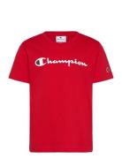 Ss Tee Tops T-Kortærmet Skjorte Red Champion