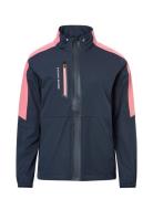 Lds Bounce Rainjacket Sport Sport Jackets Navy Abacus