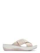 Arla Wave D Flade Sandaler Beige Clarks