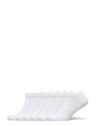 Anklesock 5-Pack Organic Ankelstrømper Korte Strømper White Resteröds