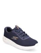 Mens Go Walk Max - Midshore Low-top Sneakers Navy Skechers