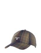 Barbour Tartan Sp Cap Designers Headwear Caps Green Barbour