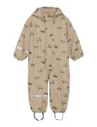Rainwear Suit - Aop Outerwear Coveralls Rainwear Coveralls Beige CeLaV...