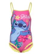 Swimsuit Badedragt Badetøj Pink Lilo & Stitch