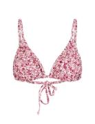 Fleuriella Bella Frill Bikini Top Bikinitop Red Becksöndergaard