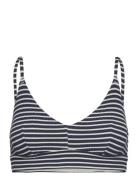 Bra Kelly Crepe Stripe Bikinitop Multi/patterned Lindex