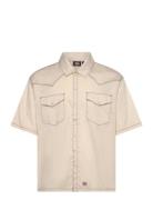 River Ranch Work Shirt Ss Designers Overshirts Beige Dickies