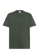 Ss Tee Tops T-Kortærmet Skjorte Green Champion