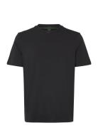 Tee Rib Sport Men Sports Clothes Sport Tops Sport T-Skjorte Blue BOSS