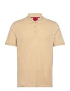 Donos222 Designers Polos Short-sleeved Beige HUGO