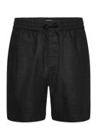 Wbbommy Linen Shorts Bottoms Shorts Casual Black Woodbird