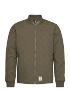 Camp Quilt Jacket Quiltet Jakke Khaki Green Fat Moose