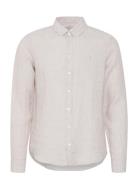 Cfanton Bd Ls Linen Shirt Tops Shirts Linen Shirts Beige Casual Friday