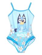 Swimsuit Badedragt Badetøj Blue Bluey