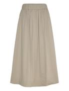 Freya Skirt Skirts Knee-length & Midi Skirts Khaki Green Twist & Tango