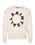 Diageo Tops Sweatshirts & Hoodies Sweatshirts Cream AllSaints