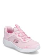 Girls Bounder Simple Cute Low-top Sneakers Pink Skechers