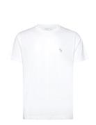Anf Mens Knits Tops T-Kortærmet Skjorte White Abercrombie & Fitch