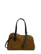 Noale Cannella/Black Suede/Vacchetta Bags Weekend & Gym Bags Brown ATP...