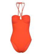 Swimsuit Badedragt Badetøj Orange GANT