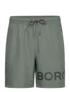 Borg Swim Shorts Badeshorts Green Björn Borg