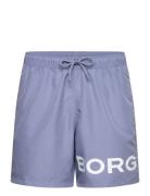 Borg Swim Shorts Badeshorts Blue Björn Borg