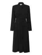 Gzmareen Ls Dress Maxikjole Festkjole Black Gestuz
