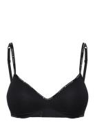 Wireless Push Up Bra Lingerie Bras & Tops Push Up Bras Black Tommy Hil...