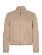 Cotton Twill Jacket Outerwear Jackets Light-summer Jacket Beige Polo R...