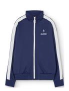 Zebra Kid Track Jacket Deep Blue Tops Sweatshirts & Hoodies Sweatshirt...