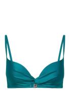 Aqua Pp Swimwear Bikinis Bikini Tops Wired Bikinitops Blue Hunkemöller