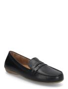 Moccasin Loafer Shoes Flat Loafers Black Gabor