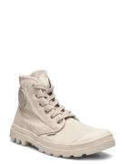 Pampa Hi Men High-top Sneakers Beige Palladium