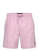 Plain Swimshort Badeshorts Pink Lyle & Scott