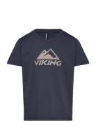 Funtime T-Shirt Sport T-Kortærmet Skjorte Navy Viking