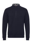 Helmsman Windstopper Designers Knitwear Half Zip Jumpers Navy Sebago