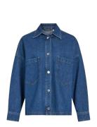 Vicreek L/S Denim Shirt Tops Shirts Denim Shirts Blue Vila