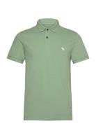 Anf Mens Knits Tops Polos Short-sleeved Green Abercrombie & Fitch