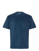 Borg Toweling T-Shirt Tops T-Kortærmet Skjorte Blue Björn Borg