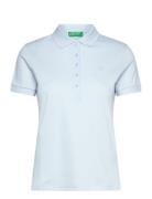 H/S Polo Shirt Tops T-shirts & Tops Polos Blue United Colors Of Benett...