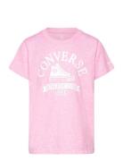 Cnvg Chuck Taylor T-Shirt Sport T-Kortærmet Skjorte Pink Converse