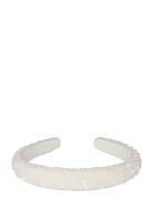 Porcelain Headband Small Accessories Headwear Headbands White SUI AVA