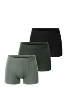 3-Pack Boxer Brief Mixed Color Boxershorts Khaki Green Bread & Boxers