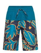 Sunproof Beach Shorts, Papaija Sport Swimshorts Blue Reima