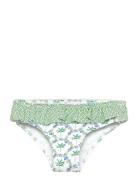 Ruffle Bikini Bottoms Bikini Green Mango